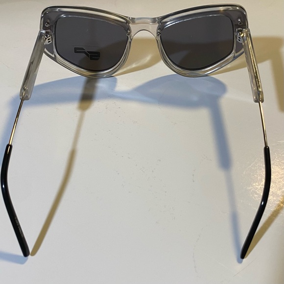 Spitfire Ultra1 Cat3 clear frame blue/green coated lenses NWT see pics - Picture 5 of 6